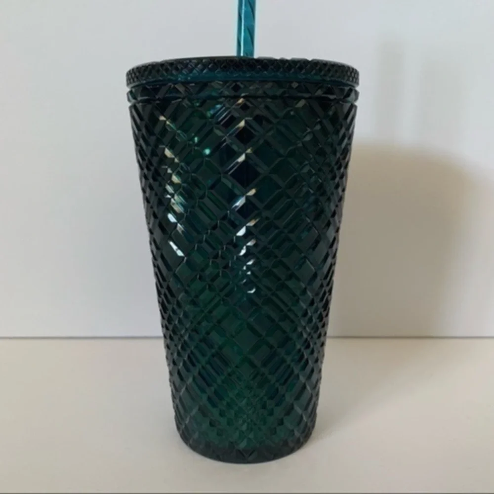 Starbucks 2021 Holiday Christmas Jeweled Cold Tumbler